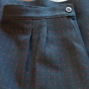 Pendleton 100% virgin wool size 12 polka dot